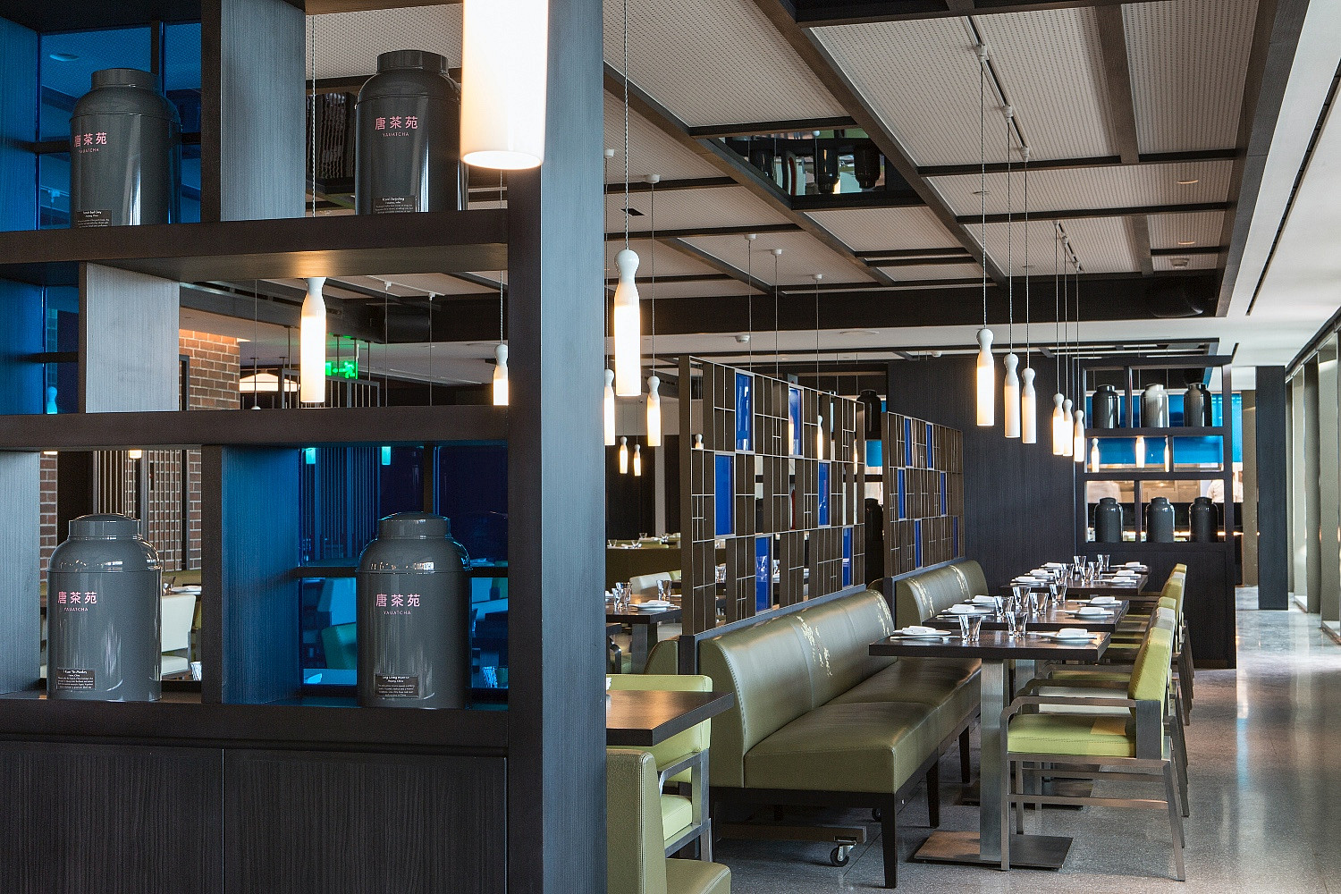 Yauatcha restaurant interior, Riyadh