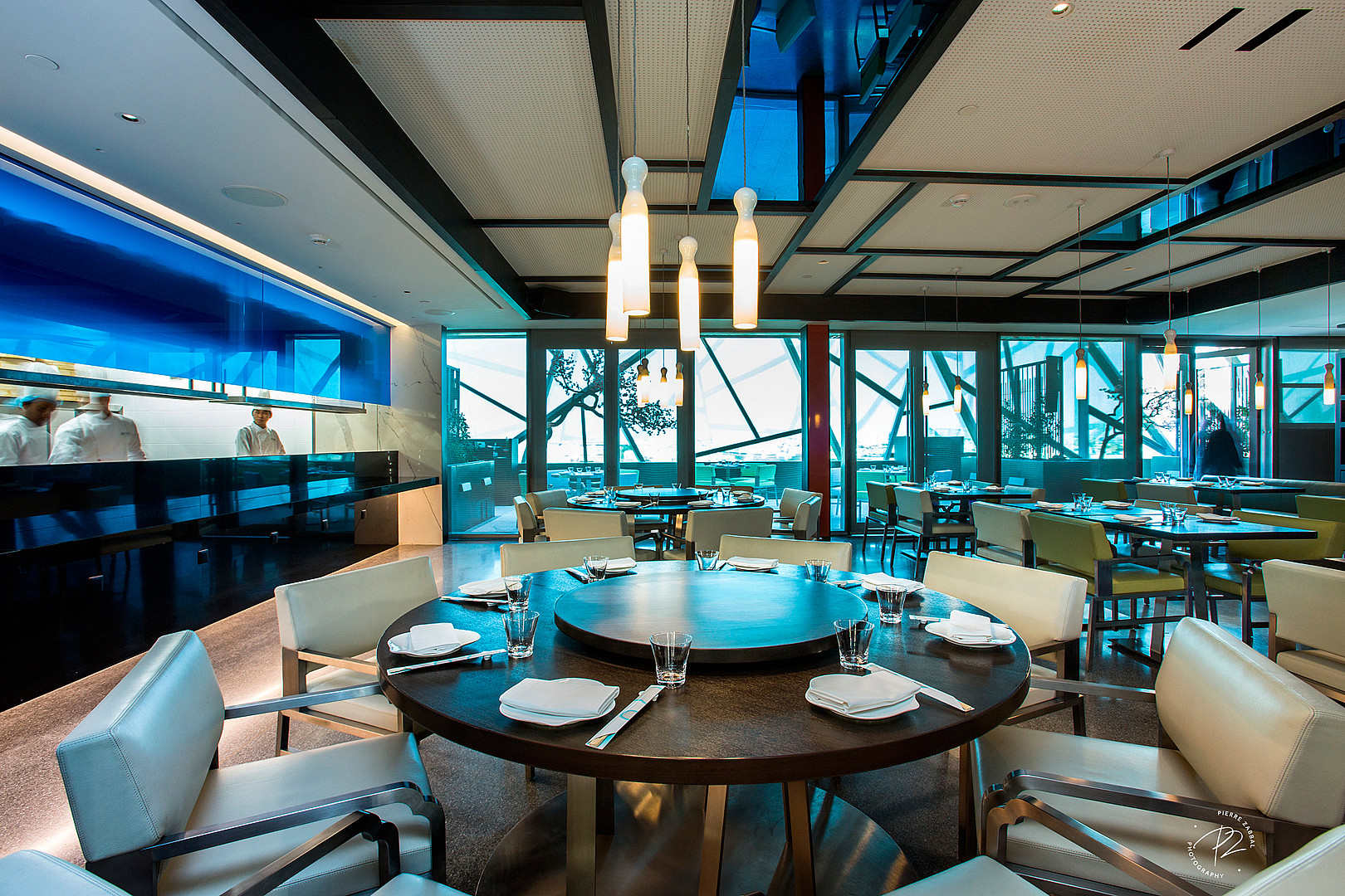 Yauatcha restaurant interior, Riyadh