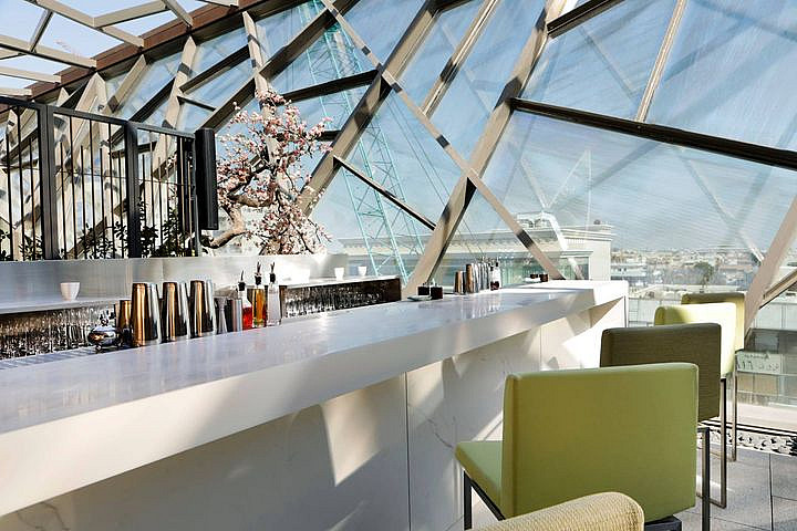 Yauatcha restaurant interior, Riyadh