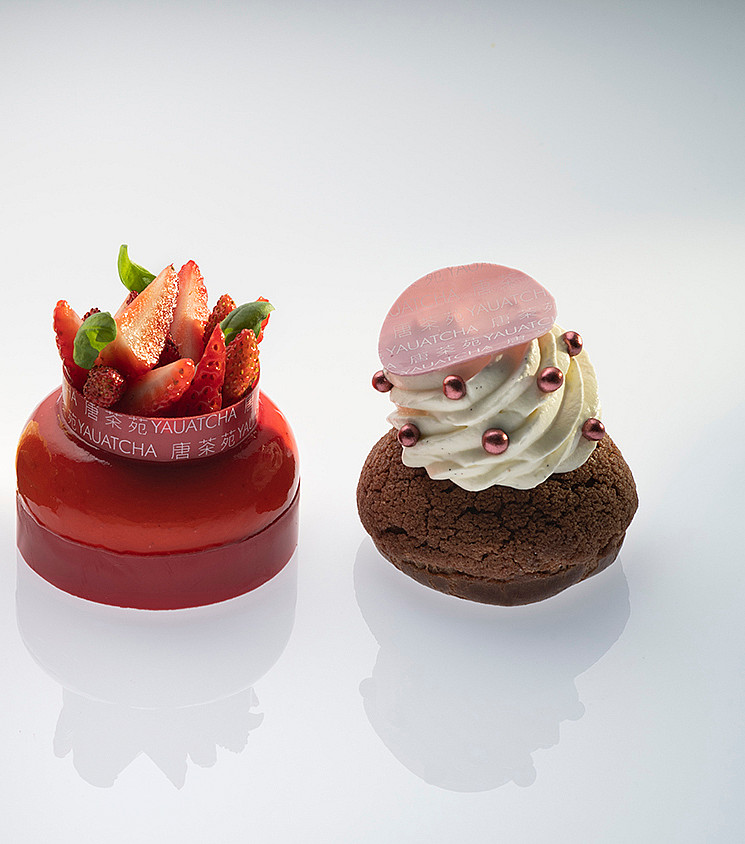 Yauatcha patisserie desserts